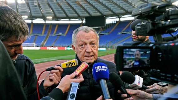 Lione, Aulas: "Con la Roma gara dalle forti emozioni. Ricordo quando battemmo la Lazio 0-2"