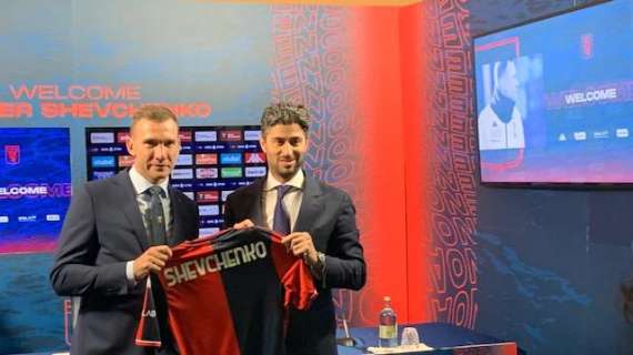 Genoa, Shevchenko: "Abbiamo bisogno dei nostri tifosi. Stimo Mourinho"