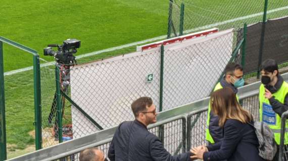 VG - Ryan Friedkin al Tre Fontane per assistere alla gara della Femminile. FOTO!