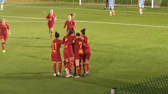 Roma Femminile Primavera - Vittoria 7-0 contro il Perugia. Sono 17 su 17 le vittorie in campionato