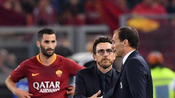 La Roma si complimenta con la Juventus per la conquista dello scudetto