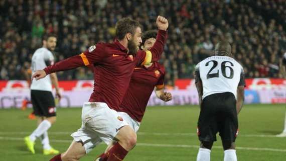 Il Migliore Vocegiallorossa - De Rossi è il man of the match di Cesena-Roma 0-1