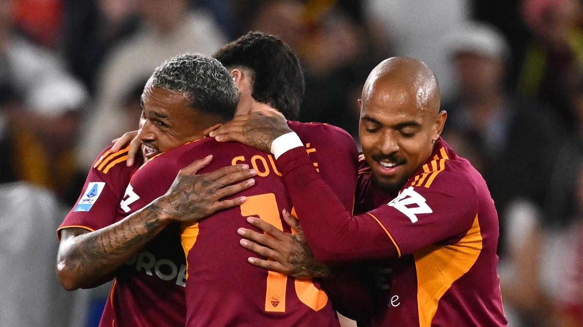 Roma-Fiorentina 4-0 - Pisilli di testa cala il poker 