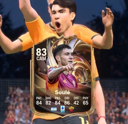 EA FC26, Soulé nella promo: Nuove valutazioni. Come ottenere la carta