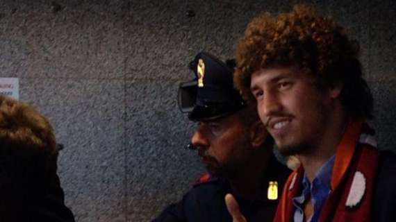 FIUMICINO - Salih Uçan è atterrato a Roma. La Roma: "Benvenuto!". FOTO! VIDEO!