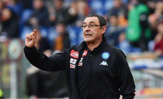 Napoli, Sarri: "Ci sono le possibilità per raggiungere il secondo posto, non ci poniamo obiettivi"