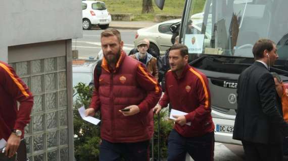 LIONE - Roma arrivata in Hotel. PHOTOGALLERY! VIDEO! 