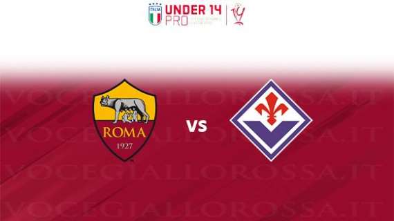 UNDER 14 PRO - AS Roma vs ACF Fiorentina 0-1