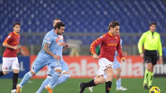 I DUELLI DI NAPOLI-ROMA: Totti-Lavezzi, la fantasia è affidata a loro. Lucho-Mazzarri, il nuovo che avanza o il vecchio che si rinnova?