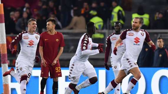 LA VOCE DELLA SERA - I giallorossi capitolano contro il Torino e salutano la Coppa Italia. Di Francesco: "C'è stato un pizzico di sfortuna". El Shaarawy: "Dobbiamo migliorare sotto porta"