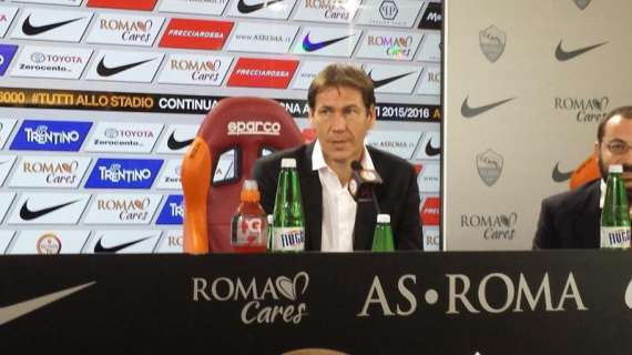 Garcia: "Vi spiego come stanno Florenzi e Maicon". VIDEO!