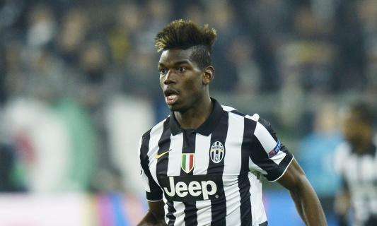 Juventus, affaticamento muscolare per Pogba: Roma in dubbio? 