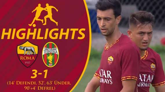 Roma-Ternana 3-1 - Gli highlights del match. VIDEO! 