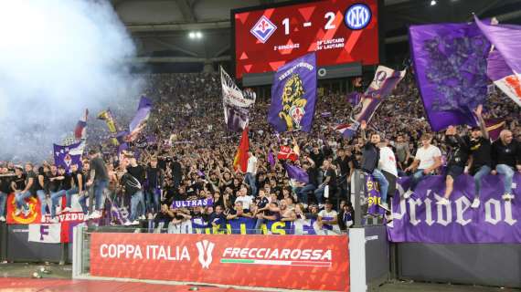 Roma-Fiorentina, attesi mille tifosi viola allo Stadio Olimpico