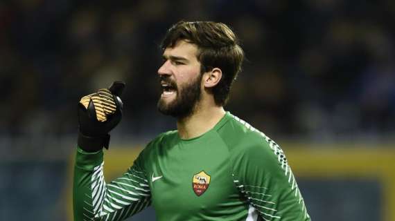 Alisson: "Dobbiamo tornare a essere la squadra che eravamo. De Rossi un esempio per tutti, è sempre presente"