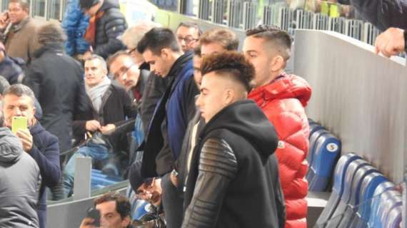 Roma-Pescara, El Shaarawy e Manolas assistono al match dalla tribuna. FOTO!