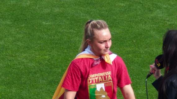 Roma Femminile, Greggi: "Il merito è di tutto il gruppo, anche chi era in tribuna. Lo aspettavo fin dal primo giorno"