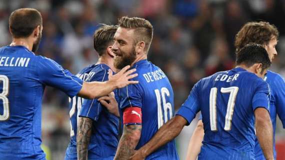 Italia - De Rossi, El Shaarawy e Pellegrini convocati per le gare contro Spagna e Israele