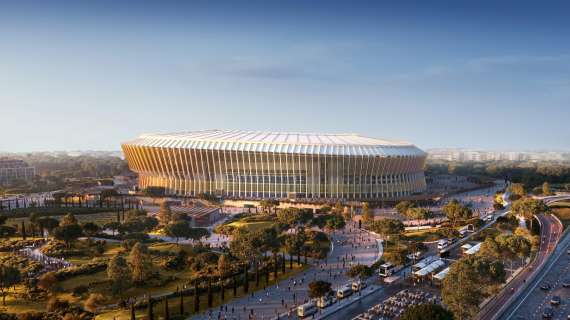 Nuovo stadio - Ecco i nuovi rendering del progetto di Pietralata. FOTO!