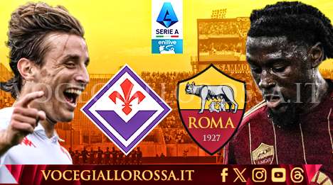 Fiorentina-Roma - La copertina del match. GRAFICA!