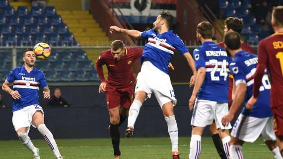Roma-Sampdoria - I duelli del match