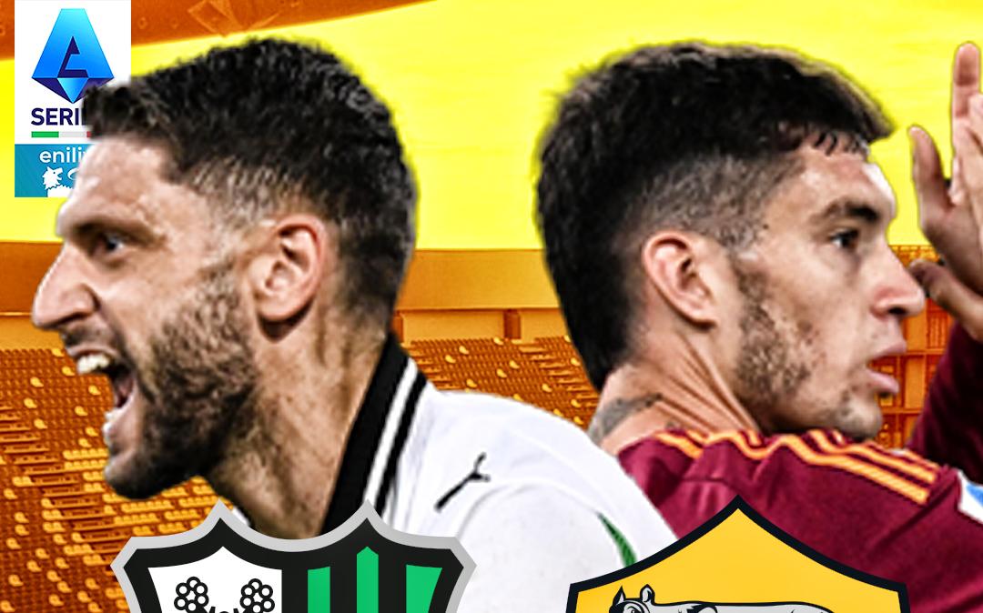 Sassuolo-Roma - La copertina del match. GRAFICA!