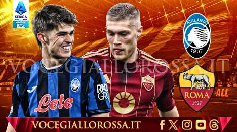 Atalanta-Roma - La copertina del match. GRAFICA!