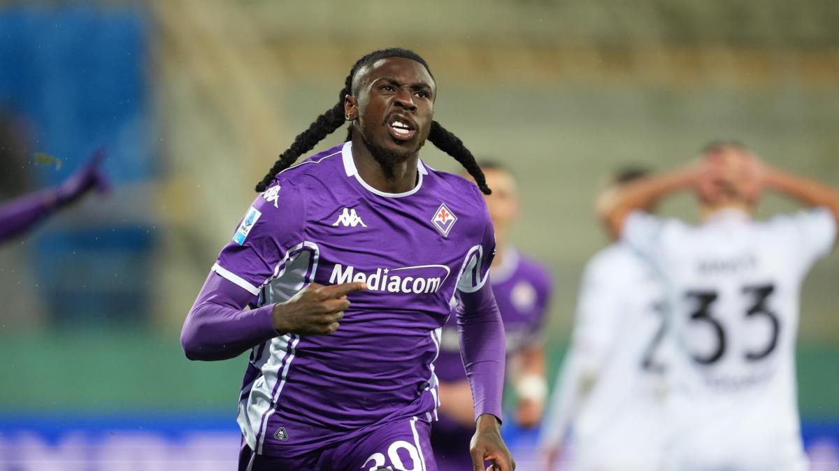 Fiorentina, Kean in dubbio per sabato contro il Cagliari