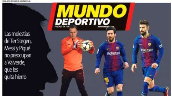 Mundo Deportivo: "Tranquilli". Messi, Ter Stegen e Pique non preoccupano Valverde. FOTO!