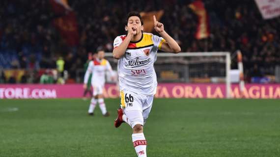 Benevento, Guilherme: "Primo tempo positivo contro la Roma, nella ripresa è mancata concentrazione"