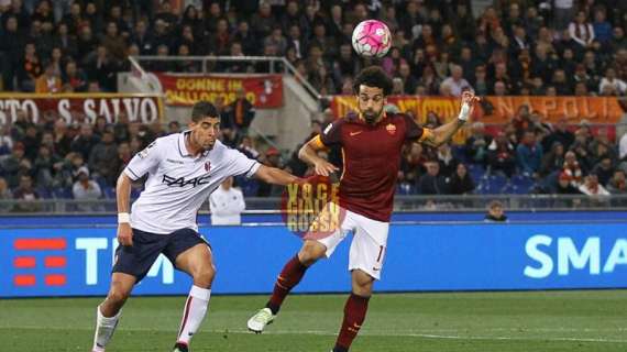 I numeri di... Roma-Bologna, è il tredicesimo 1-1 tra i due club. Più pali di tutta la Serie A, Salah eguaglia Di Napoli