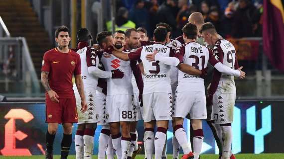 Roma-Torino 1-2 - La gara sui social: "Impegno sottovalutato, buttato il primo trofeo stagionale"
