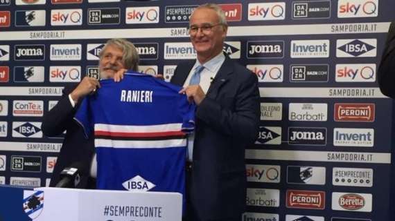 Sampdoria, Ranieri: "Sono tifoso della Roma ma in campo non ci saranno amori. Vinca il migliore domenica, daremo il massimo. Bizzarro che arrivi sempre al posto di Di Francesco, spero non ce l'abbia con me". FOTO!