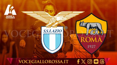 Lazio-Roma Femminile - La copertina del match. GRAFICA!