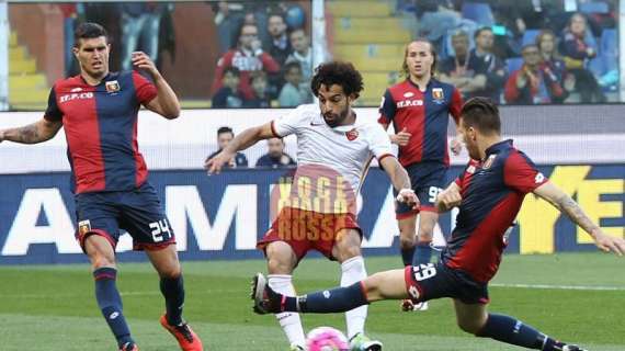 Genoa-Roma 2-3 - Pirotecnica vittoria dei giallorossi, in rete con Salah, Totti ed El Shaarawy. FOTO!