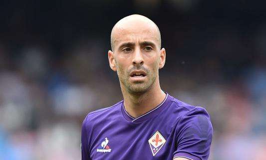 Fiorentina, Borja Valero: "Non ho visto la partita della Roma ieri sera"