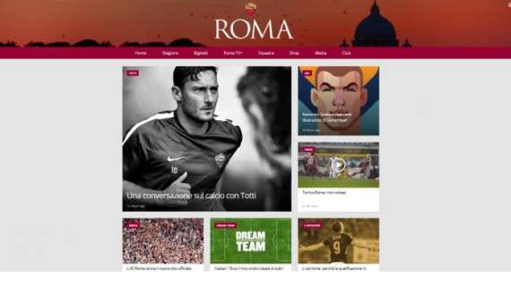 L'AS Roma lancia il suo nuovo sito. Pallotta: "Vogliamo esaltare la creatività dei fan in tutto il mondo"