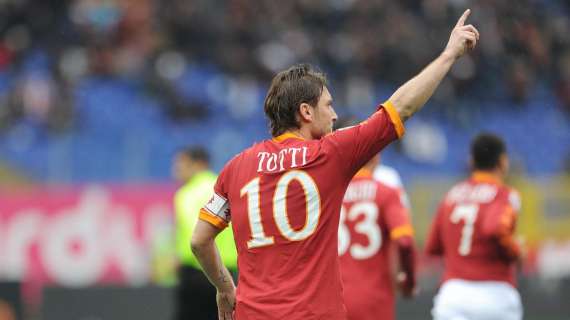 Totti: "Vincere con due miei gol è troppo bello"