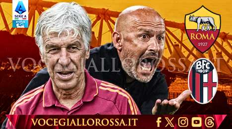 Roma-Bologna- La copertina del match. GRAFICA!