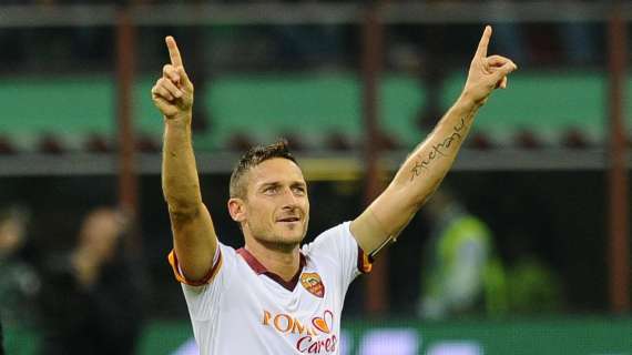 AS Roma Membership: 6.41 il voto medio di Francesco Totti in diciannove anni di carriera