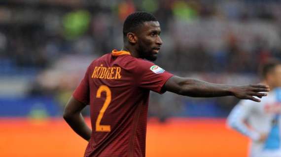 Twitter, Rüdiger: "3 punti e porta inviolata. Daje Roma!"