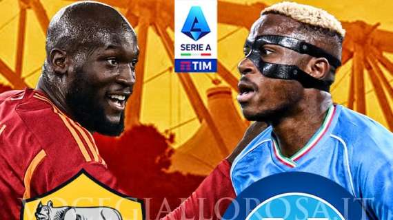 Roma-Napoli - La copertina del match. GRAFICA!