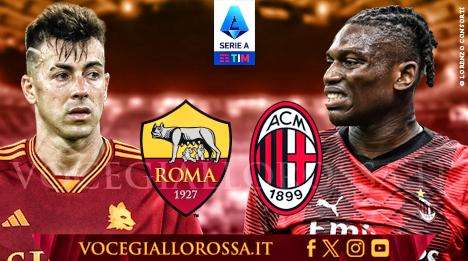 Roma-Milan - La copertina del match. GRAFICA!