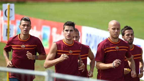 TRIGORIA - De Rossi protagonista nella partitella. Assenti Destro e Strootman