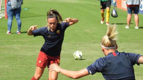 Roma Femminile, Serturini: "Dopo la caduta col Milan dobbiamo ripartire lavorando di squadra"