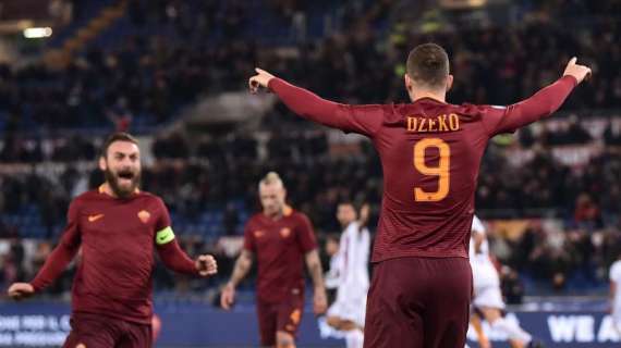 Terzo 1-0 consecutivo della Roma: Dzeko decide, Szczesny resta a guardare. VIDEO!