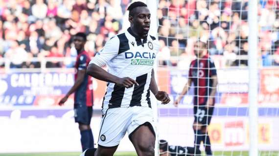 Udinese, Okaka: "In Roma-Siena il mio gol più bello"