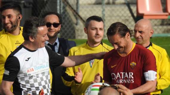 Roma Legends-Nazionale Piloti 5-5, gol e highlights della partita. VIDEO!