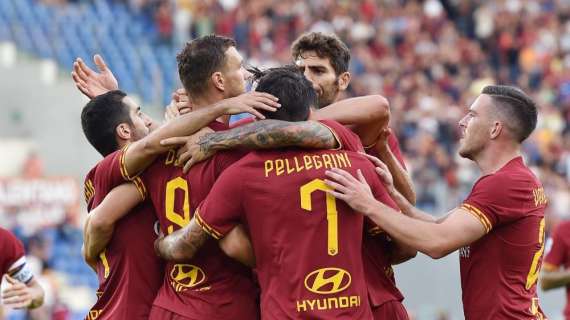 Roma-Sassuolo 4-2 - Prima vittoria in campionato dei giallorossi, a segno Cristante, Dzeko, Mkhitaryan e Kluivert. FOTO!