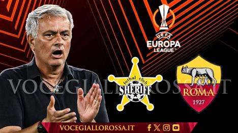 Sheriff Tiraspol-Roma - La copertina del match. GRAFICA!